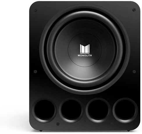 Monolith THX Certified Ultra 2000 Watt Powered Subwoofer - 16-Inch, Low Distortion, RCA and XLR Inputs, for Studio and Home Theater Systems, Matte Black in Saudi Arabia