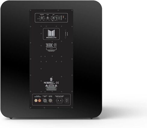 Monolith THX Certified Ultra 2000 Watt Powered Subwoofer - 16-Inch, Low Distortion, RCA and XLR Inputs, for Studio and Home Theater Systems, Matte Black in Saudi Arabia