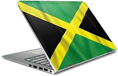 Skinit Decal Laptop Skin Compatible with Spectre x360 15.6in (2-in-1) - Originally Designed Jamaica Flag Design in Saudi Arabia