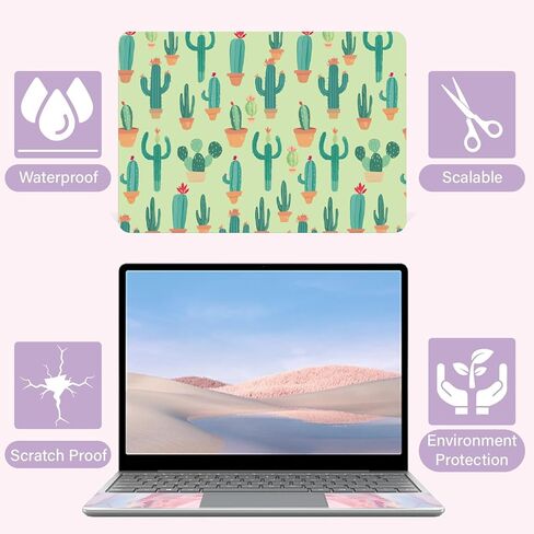 CREATCABIN Laptop Skin Sticker June Rose Notebook Cover Decal PVC Sticker for Laptop Netbook PC Notebook Universal Reusable Skin Cover Personalized Art Case Protector Flowers Plants 15×10.6In in Saudi Arabia