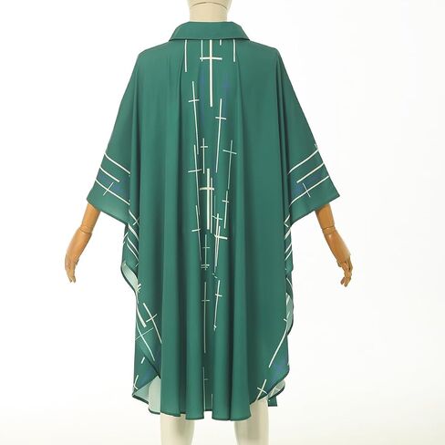 COSDREAMER Mens Womens Priest Pastor Celebrant Chasuble Catholic Church Father Mass Vestments Robe in Saudi Arabia