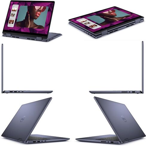 Dell Latitude 5300 2-in-1 laptop laptop-Intel Core i7 8th Gen ، 16GB RAM ، 512GB SSD ، FHD 1080p pishow ، لوحة مفاتيح الإضاءة الخلفية ، دفتر نوت قابل للتحويل من Windows 11 Pro- in Saudi Arabia