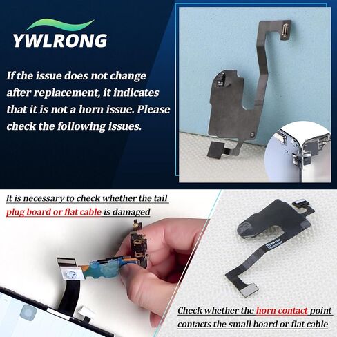 YWLRONG Earpiece Speaker for iPhone 15 Ear Speaker Replacement for iPhone 15 A3090 A2846 A3089 A3092 Replacement Light Proximity Sensor Flex Cable Earphone Assembly with Tools in Saudi Arabia