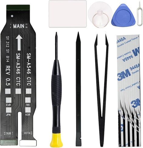 for Galaxy A54 Main Flex Cable Ribbon Replacement Repair Part, Compatible with A54 5G SM-A546U, with Toolkit in Saudi Arabia