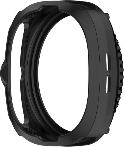 [1 حزمة] علبة المصد لـ Samsung Galaxy Watch 8 Classic ، TPU TPU TPU رفيعة ناعمة الصدمة واقي الصدمات + حلقة مدي لمجرة الساعة 8 ملحقات كلاسيكية (لا يوجد حامية شاشة) (أسود) in Kuwait