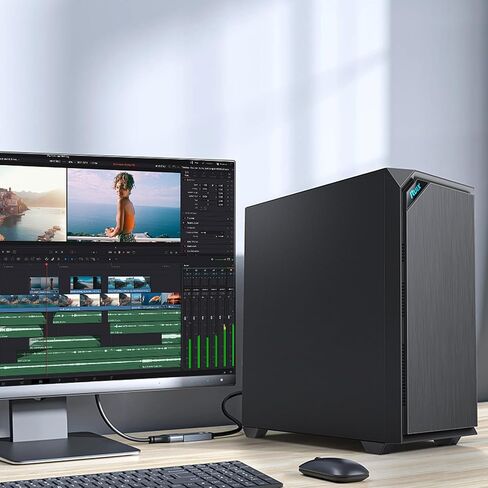 حالة كمبيوتر NAS/Server ، هيكل كمبيوتر تبرج هادئ مع المعجبين 4x120mm مثبت مسبقًا ، 11 * 3.5 "HDD+2 * 2.5" SSD ، 0.7 مم SPCC الصلب ، E-ATX/ATX/MICRO-ATX ، المبرد المزدوج 360 ملم ، أسود أسود in Kuwait