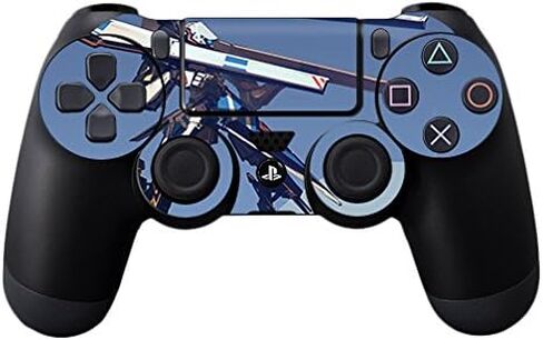 MightySkins Skin Compatible with Sony PS4 Controller - Tri Rail | Protective, Durable, and Unique Vinyl Decal wrap Cover | Easy to Apply, Remove, and Change Styles | Made in The USA in Saudi Arabia