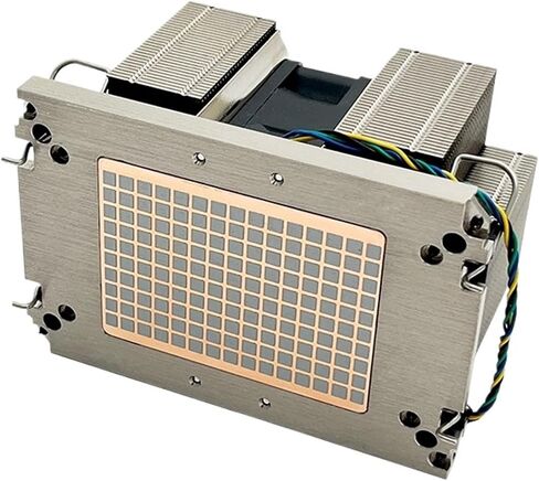 2U LGA4677 4th & 5th CPU Coooler 5 Heat Pipes High-Speed PWM 2u Radiator Server Heatsink 4677-2UAF8 TDP400w(4677-2UAF8 Cooler) in Saudi Arabia