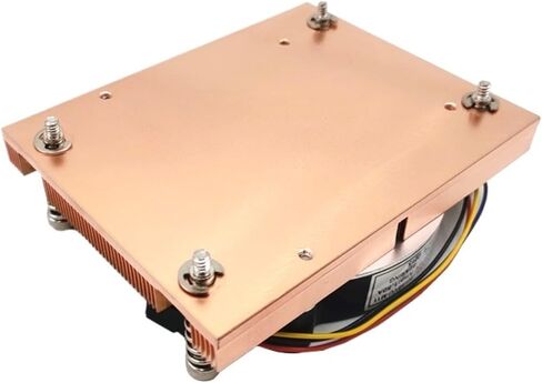 1U AM4 AM5 CPU Cooler Server Heatsink with 8015 Fan for TDP Up to 115W Bracket Optional(NO Bracket_NO RGB) in Saudi Arabia