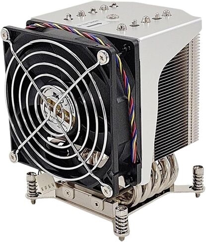 80 * 80mm LGA2011/2066 مربع التبريد مع 5 أنبوب حرارة ل 3u/4U/5U/6U CPU CPU COMPU CORDIAR in Saudi Arabia