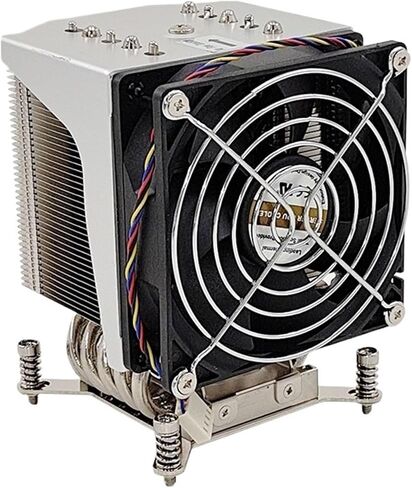 80 * 80mm LGA2011/2066 مربع التبريد مع 5 أنبوب حرارة ل 3u/4U/5U/6U CPU CPU COMPU CORDIAR in Saudi Arabia