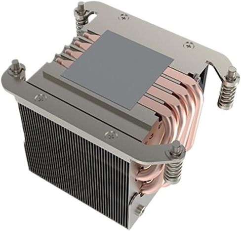 2U AM4 AM5 CPU التبريد النشط النشط مع 4 أنبوب حراري مضمن 6025 4Pin PWM مروحة عالية السرعة in Saudi Arabia