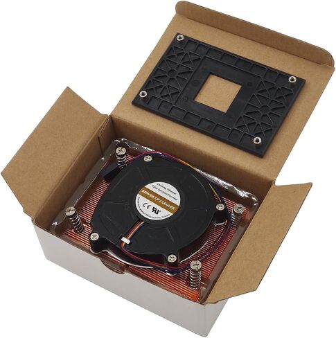 1U AM4 AM5 CPU Cooler Server Heatsink with 8015 Fan for TDP Up to 115W Bracket Optional(NO Bracket_NO RGB) in Saudi Arabia