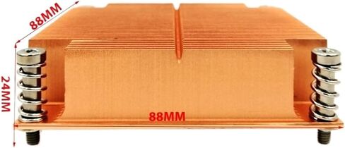 تبريد وحدة المعالجة المركزية LGA2011 غرفة التبريد السلبي المربع لسلسلة I E5-1600 و E5-2600 و E5-4600 in Saudi Arabia