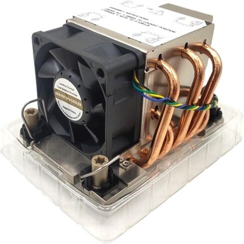 LGA4189 2U CPU Active CPU مع 5 نحاس Heatpipes 6025mm PWM Ball Fan TDP حتى 300W منصة 4189 (مع لون Bracket_Fixed) in Saudi Arabia