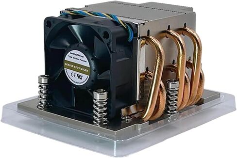 2U SP5 CPU Cooler with 6 Copper Tubes TDP 380W Server Heatsink Workstation Processor PC Radiator 4PIN 6025MM PWM Fan in Saudi Arabia