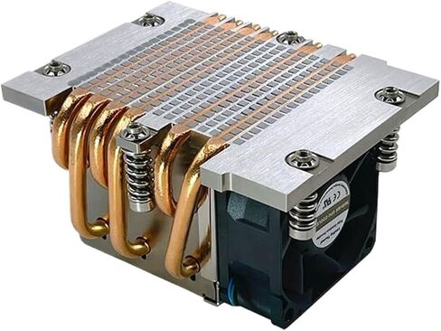 2U SP5 CPU Cooler with 6 Copper Tubes TDP 380W Server Heatsink Workstation Processor PC Radiator 4PIN 6025MM PWM Fan in Saudi Arabia