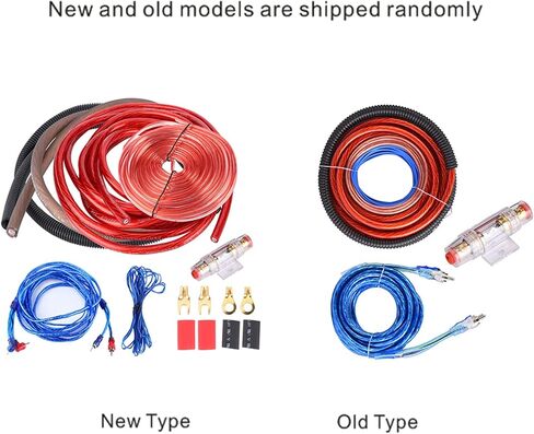 4 Guage 2800W Car Audio Subwoofer Amplifier Speaker Installation Wire Cable Kit Suit in Saudi Arabia