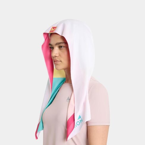 منشفة Hoodie Hoodie ذات العكس القابلة للانعكاس ، تبرد على الفور عندما تكون حماية من أشعة الشمس الرطبة ، UPF 50 ، رأسك على البقاء في مكانها ، رائع للرياضة ، اللياقة البدنية ، الصالة الرياضية (Red Burgundy) in Saudi Arabia