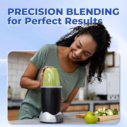 بديل شفرة متوافقة مع Nutribullet 600W/900W Pro Series Blender - يشمل حلقة ختم الحشية - قطع غيار بديل Nutribullet لـ Bullet Blender ، Nutri Bullet Pro 900 in Saudi Arabia