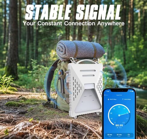 Acover Starlink Mini Protection Cover ، علبة السيليكون السائل لإكسسوارات STARLINK MINI SATELLITE DISH مقاومة للماء وغطاء مضاد للخلع مع مقبض وخطاف مثالي للسفر في الهواء الطلق RV/Camping (Gery) in Saudi Arabia