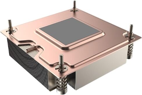 LGA1700 1U التبريد السلبي لوحدة المعالجة المركزية التبريد مع قاعدة غرفة بخار لخادم الكمبيوتر TDP تصل إلى 180W in Saudi Arabia