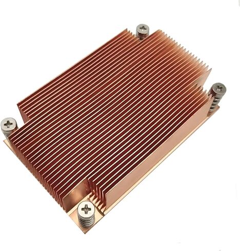 Copper CPU Cooler LGA2011 Narrow Passive heatsink for 1U Server in Saudi Arabia