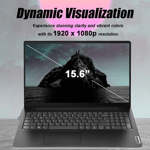 Lenovo V15 Gen 4 Business Lapop ، 15.6 "Display FHD ، Intel Core I5-13420H (Beat I7-1355U) ، HDMI ، RJ45 ، Webcam ، Keypad ، Wi-Fi ، Windows 11 Pro ، Black (16GB Ram | 512GB SSD) in Saudi Arabia
