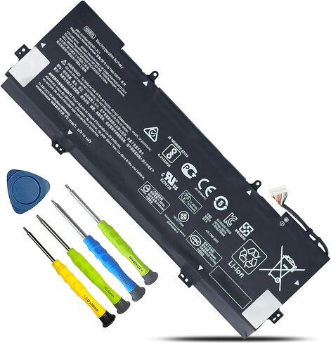 KB06XL 902499-855 Battery Replacement for HP Spectre X360 15 15-BL1XX 15-BL0XX 15-Bl012DX 15-BL002XX 15T-BL000 15T-BL100 15-bl012dx Series for hp Spectre x360 Battery in Saudi Arabia