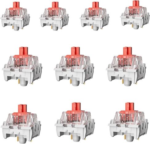 ZhouWang 36PCS Blue Click Switch,Clicker for 3D Prints 、Gaming Keyboards. | Pre-Lubricated,Dustproof and Waterproof Click Switch,Crisp clicking Sound with Strong Tactile Feedback,Keyboard Accessories in Kuwait