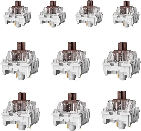 ZhouWang 36PCS Blue Click Switch,Clicker for 3D Prints 、Gaming Keyboards. | Pre-Lubricated,Dustproof and Waterproof Click Switch,Crisp clicking Sound with Strong Tactile Feedback,Keyboard Accessories in Kuwait
