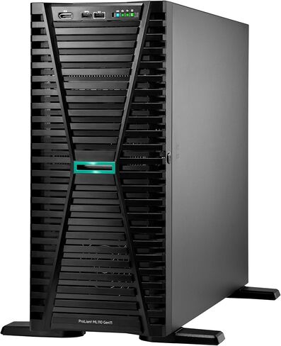 Hewlett Packard Enterprise ProLiant ML110 Gen11 Tower Server w/one Intel Xeon Bronze 3508U Processor, 2.1GHz 8‑core 1P 32GB‑R MR408i‑o 4LFF 2x2TB HDD 2x500W RPS (HPE Smart Choice P71683-005) in Saudi Arabia