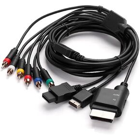 1.8m مكونات Multi Cable Cable S-Video كابل PS2/3 لـ PS2 PS3 360 Wii/Wiiu ألعاب الملحقات in Saudi Arabia