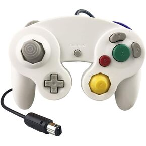 Controller,Wired Gamepad Joystick,for Nintendo Wii Game Cube Switch Standard Controllers（White） in Saudi Arabia