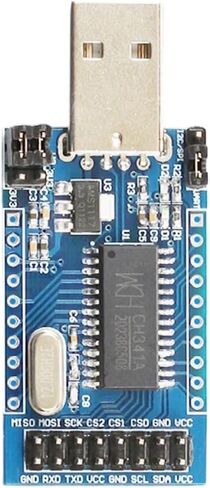 341A وحدة نقل USAB UART IIC SPI ISP EPP/MEM محول موازي CH NEW 2025 للوصول إلى مكون إلكتروني عالي الموثوقة ، الدقة ، الأداء المستقر in Saudi Arabia