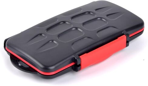 Digital Camera SD & TF Card Case, Outdoor Portable, Shockproof Plastic Storage Card Case in Saudi Arabia