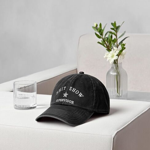 Show Supervisor Hat Premium Baseball Hat Funny Caps for Men Women,Unisex,Ideas Gifts in Kuwait