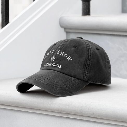 Show Supervisor Hat Premium Baseball Hat Funny Caps for Men Women,Unisex,Ideas Gifts in Kuwait