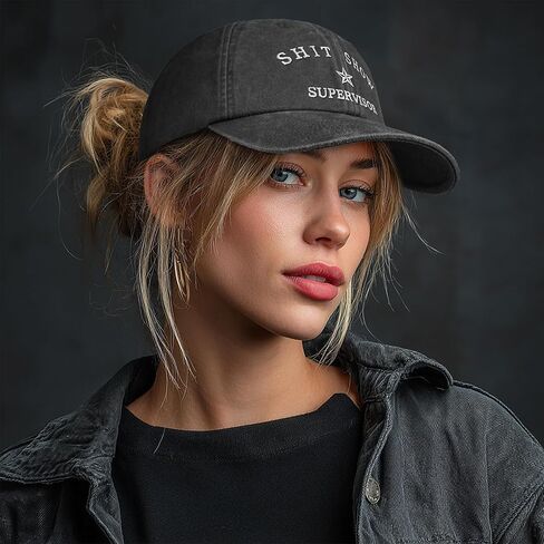 Show Supervisor Hat Premium Baseball Hat Funny Caps for Men Women,Unisex,Ideas Gifts in Kuwait