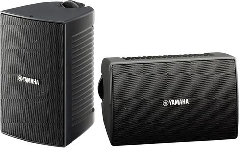 YAMAHA NS-AW194BL High-Performance All-Weather Outdoor Speakers | Black | 4 Speakers Bundle in Saudi Arabia