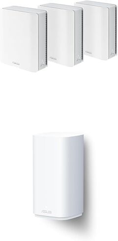 حزمة Asus BT8 Tri-Band WiFi 7 Mesh ، 14 جيجابت في الثانية ، 8850 قدمًا مربعًا. (3pk) الأمن والتحكم في الوالدين ، 4g & 5g ربط الهاتف المحمول + BD5 في الهواء الطلق wifi 7 mesh ، 5000 ميغابت في الثانية ، 2500 قدم مربع ، IP65 ، Poe مدعوم in Saudi Arabia
