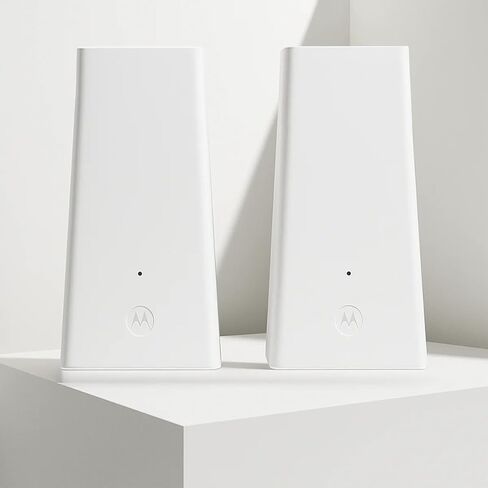 Motorola MQ20 ​​Wifi 6E Router مع شبكة سهلة ، سرعة ثلاثية في الثانية ، تغطية 3000 قدم مربع ، أدوات التحكم الوالدية المتقدمة ، الأمان من الجيل التالي وإدارة الأجهزة السلس ، الأسود ، الحزمة الفردية in Saudi Arabia
