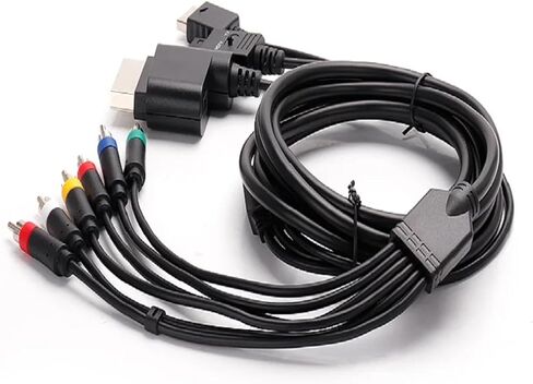 1.8m Multi Component AV Cable S-Video Cable for PS2/3 for PS2 PS3 360 Wii/Wiiu Games Accessories in Saudi Arabia
