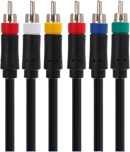 1.8m Multi Component AV Cable S-Video Cable for PS2/3 for PS2 PS3 360 Wii/Wiiu Games Accessories in Saudi Arabia