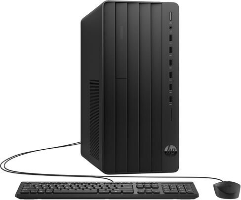 HP Pro Tower 290 G9 كمبيوتر سطح المكتب ، معالج Intel Core I3-13100 4-Core ، ذاكرة الوصول العشوائي 32 جيجابايت ، 1 تيرابايت SSD ، منافذ 2-Monitor (HDMI + VGA) ، WiFi ، RJ-45 ، Wired KB & Mous in Saudi Arabia