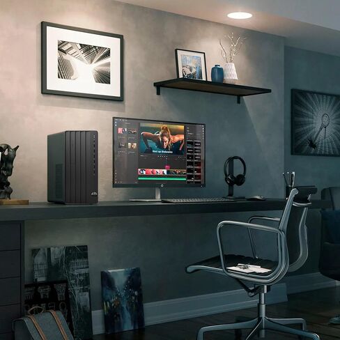 HP Pro Tower 290 G9 كمبيوتر سطح المكتب ، معالج Intel Core I3-13100 4-Core ، ذاكرة الوصول العشوائي 32 جيجابايت ، 1 تيرابايت SSD ، منافذ 2-Monitor (HDMI + VGA) ، WiFi ، RJ-45 ، Wired KB & Mous in Saudi Arabia