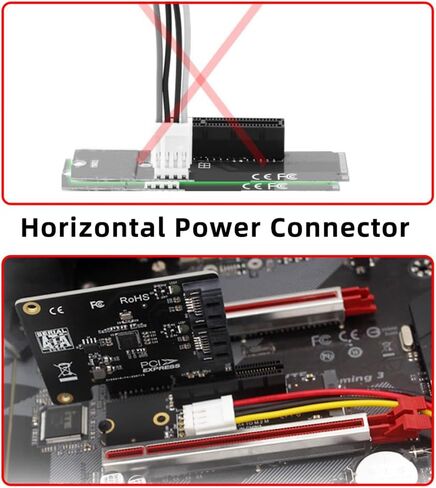 NFHK PCBA M.2 NGFF NVMe M-Key Extender to PCI-E X1 X4 X8 X16 Graphics Card Riser Adapter PCI-Express for M2 2260 2280 in Saudi Arabia