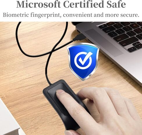 قارئ بصمات الأصابع USB لسطح المكتب ، قارئ مفتاح بصمة الكمبيوتر ، مفتاح أمان USB مع كابل تمديد للتعرف على المعايرة التلقائية ، كلمة المرور in Saudi Arabia