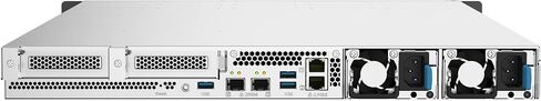QNAP TS-h1090FU-7302P-128G-US 10 Bay Dual-Processor 1U rackmount U.2/U.3 NVMe All-Flash NAS Built for Latency-Sensitive File Servers, virtualized workloads, Data Centers, and 4K/8K Streams in Saudi Arabia