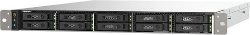 QNAP TS-h1090FU-7302P-128G-US 10 Bay Dual-Processor 1U rackmount U.2/U.3 NVMe All-Flash NAS Built for Latency-Sensitive File Servers, virtualized workloads, Data Centers, and 4K/8K Streams in Saudi Arabia